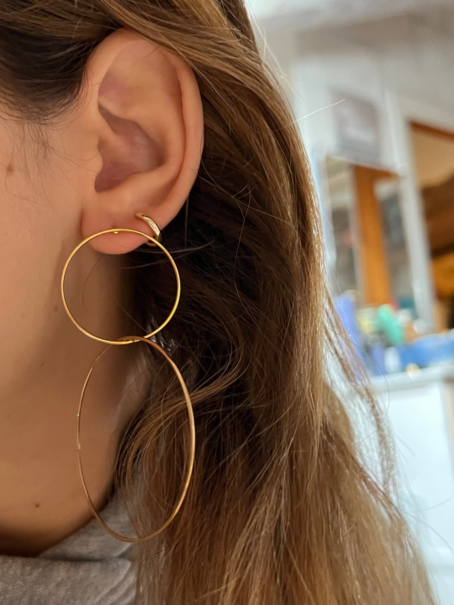 Pendientes círculos