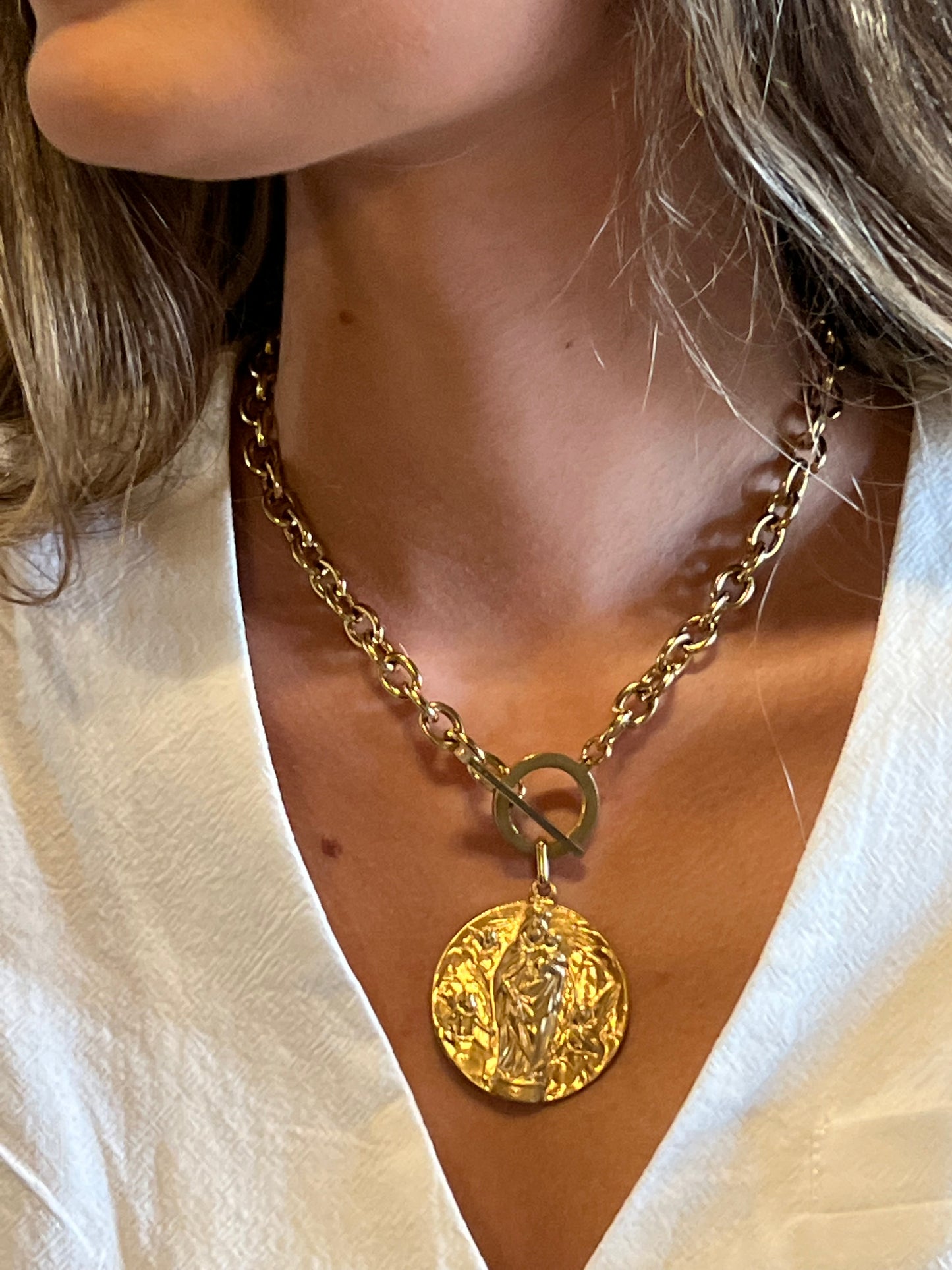 Collar Virgen del Pilar