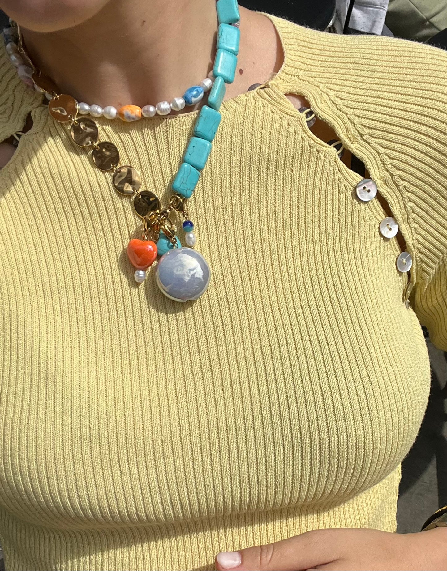 Half blue