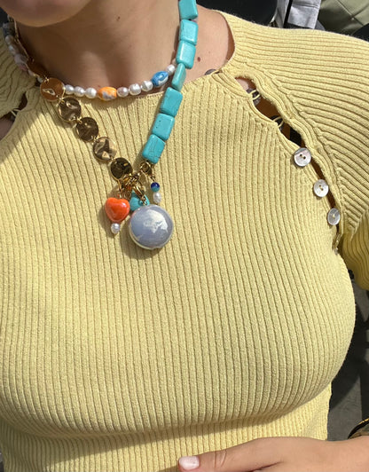 Half blue