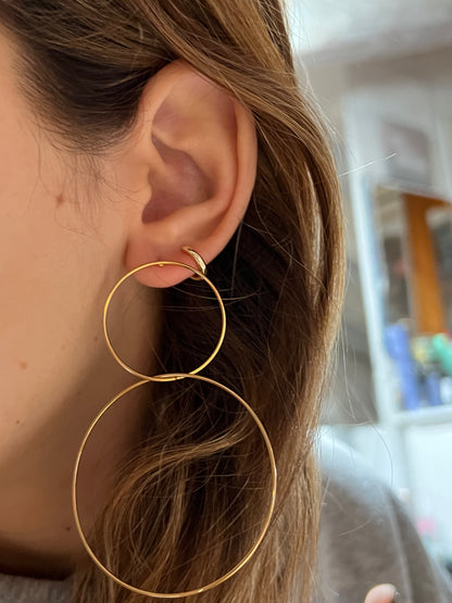 Pendientes círculos