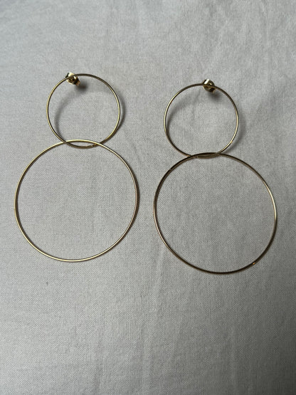 Pendientes círculos